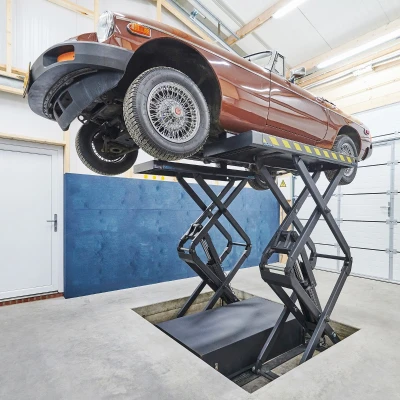 Afbeelding van Datona® Auto schaarhefbrug 400V Zwart