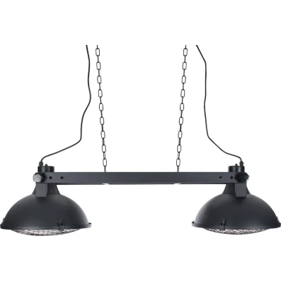 Afbeelding van Sunred Terrasverwarmer Indus II Bright Hangend Zwart 3000 Watt