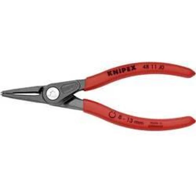 Afbeelding van Knipex 48 11 J0 SB Precisie borgveertang Geschikt voor borgringen Binnenringen 8 13 mm Puntvorm Recht
