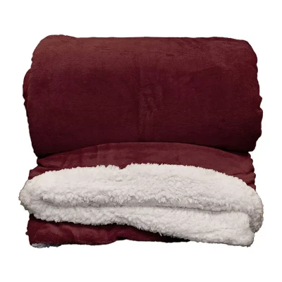 Afbeelding van Unique Living Lars Fleece Plaid XL 220x240 cm Bloodstone