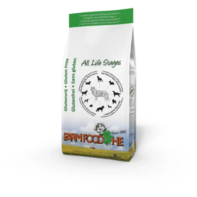 Afbeelding van Farm Food Glutenvrij Standaard Rund Hondenvoer 4 kg