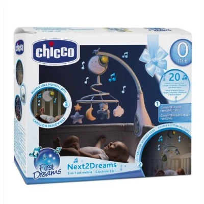 Image de Jeu d&#039;éveil Chicco Mobile Next2Dreams Bleu