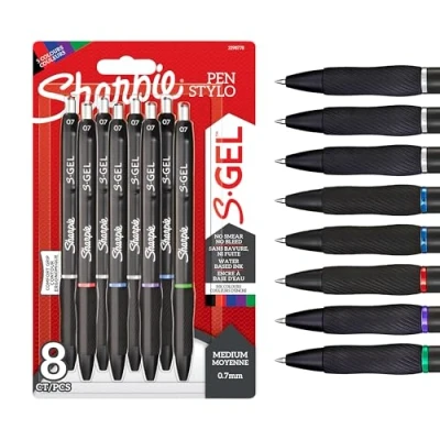Afbeelding van Gelschrijver Sharpie S gel medium assorti blister à 8 stuks