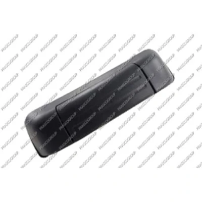 Afbeelding van PRASCO SZ0548301 Deurgrepen Buiten, Achterklep (5e deur) Zwart SUZUKI: Grand Vitara 1 SUV