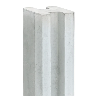 Afbeelding van Berton sleufpaal Reest wit/grijs eindmodel 298 cm Tuindeco