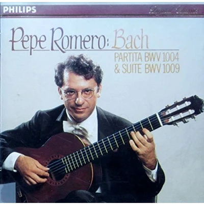 Afbeelding van Pepe Romero Bach Partita BWV 1004 &amp; Suite BWV1009