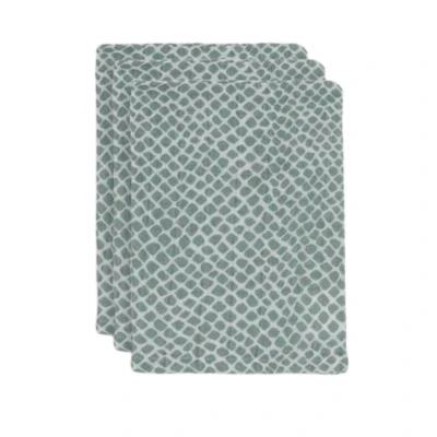 Afbeelding van Jollein Hydrofiel Monddoekje Snake Ash Green 3 Stuks