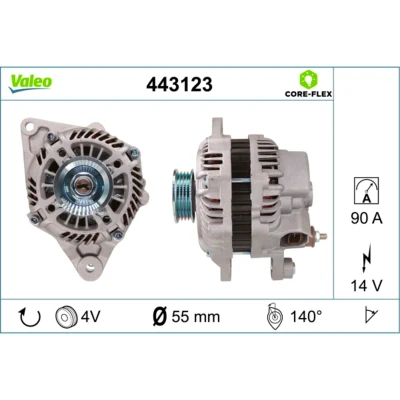Afbeelding van Valeo Alternator/Dynamo 443123