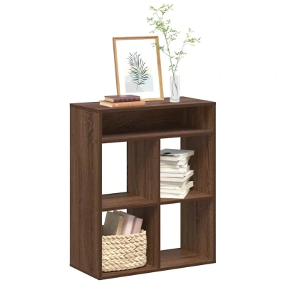 Afbeelding van vidaXL Boekenkast 66x31x80 cm bewerkt hout bruin eikenkleur