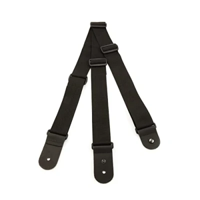 Image de D&#039;Addario 50DARE000 Sangle de guitare Dare, coloris noir