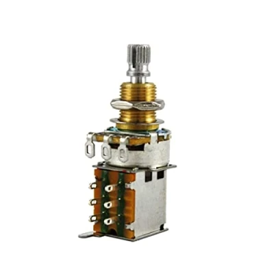 Afbeelding van Allparts Push/Push Pot 250K Audio Potentiometer voor gitaar