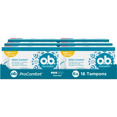 Afbeelding van O.B. Procomfort Tampons 6x16x