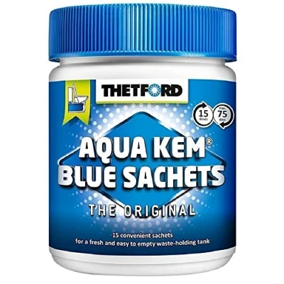 Afbeelding van Thetford Aqua Kem Blue zakken 15 oplosbare voor chemische toiletten