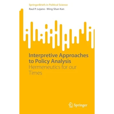 Afbeelding van SpringerBriefs in Political Science Interpretive Approaches to Policy Analysis