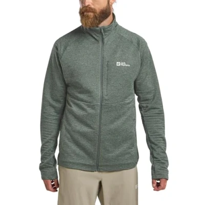 Afbeelding van Jack Wolfskin Taiga Sweater met rits, Heren, Maat: XXL, Slate green