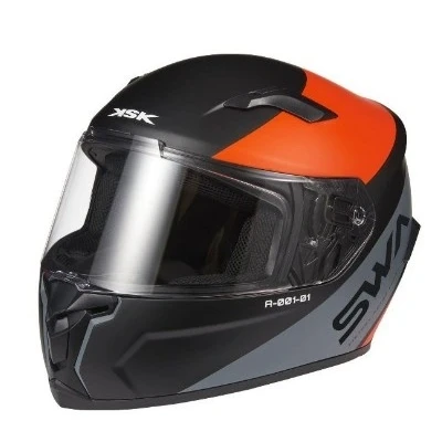 Afbeelding van KSK SWARED001 Integraalhelmen rood/zwart S, 55 56 cm ECE 22.06