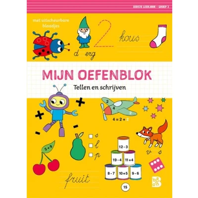 Image de Mijn oefenblok: Tellen en schrijven