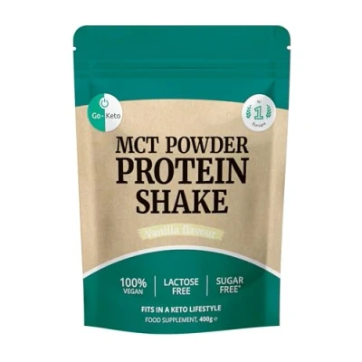 Afbeelding van Go Keto MCT Eiwitpoeder Vanille (400 gr)