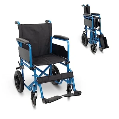 Afbeelding van Mobiclinic Marsella M12 46PL Rolstoel Inklapbaar Kleine wielen