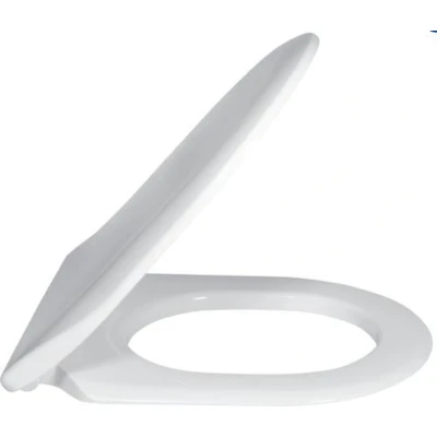 Afbeelding van Villeroy &amp; Boch Subway toiletzitting slimseat met deksel RVS