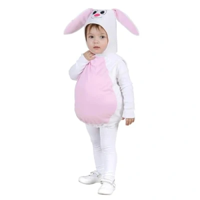 Afbeelding van Widmann Haas &amp; Konijn Kostuum Opgevuld Kind Whats Up Doc Wit / Beige Maat 104 Carnavalskleding Verkleedkleding