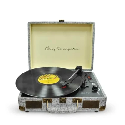 Image de Platine vinyle VC400 Tourne disque Bluetooth Lecteur et convertisseur de Gris