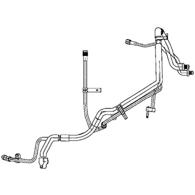 Afbeelding van MAHLE ORIGINAL AP 135 000P Hoge druk / lage drukleiding, airconditioning