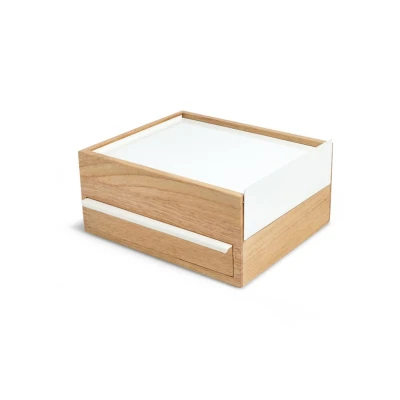 Afbeelding van Umbra Stowit Sieradendoos 26 X 22 Cm Lichtbruin