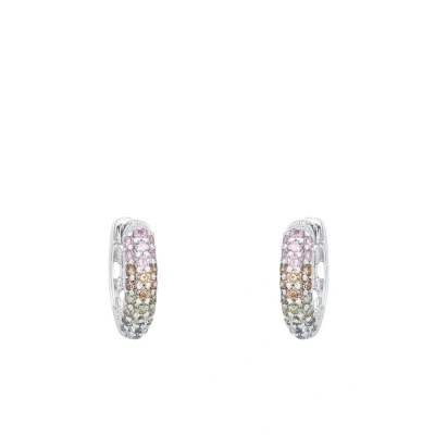 Afbeelding van Princess Lillifee Creolen Oorsieraden, met Zirconia synth., 1,2 cm, Veelkleurig, Geleverd in een juwelen geschenkverpakking, 2027907
