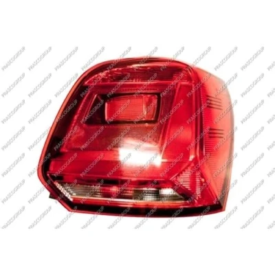 Afbeelding van PRASCO VG0244153 Achterlicht rechts wit/rood Zonder lamphouder VOLKSWAGEN: Polo V Hatchback