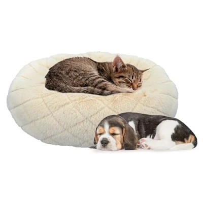 Afbeelding van Maxxpro hondenmand/kattenmand Ø46cm Beige