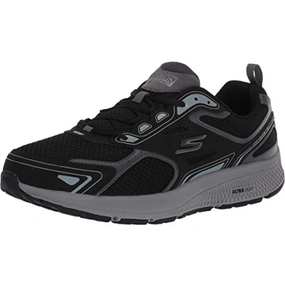 Afbeelding van Skechers Go Run Consistent 220034 BKCC, Mannen, Zwart, Sneakers,Sportschoenen, maat: 42