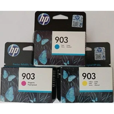 Afbeelding van HP 903 cyaan/magenta/geel originele inktcartridges voor Officejet 6950, Pro 6960 6970