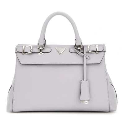 Afbeelding van Guess ALI Luxury Satchel Handtas, Dames, Maat: One Size, Lavendar grey