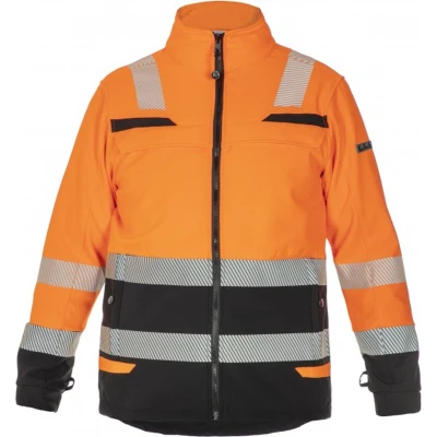 Afbeelding van Hydrowear Softshell Jack Telford Hi Vis Oranje/Zwart maat XL