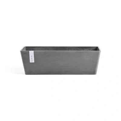 Afbeelding van Ecopots Bruges 55 cm grijs bloemen/plantenbak