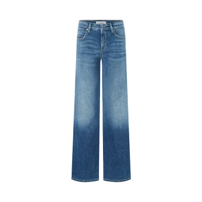Afbeelding van Cambio Flared Jeans, Dames, Maat: 34, Bleached