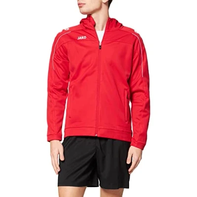 Afbeelding van Jas met kap Classico Rood / S