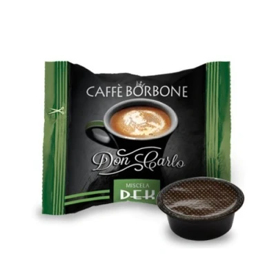 Afbeelding van Caffè Borbone Koffiepads geschikt voor A Modo Mio, zwart, rood, blauw, goud of cafeïnevrij, 50, 100, 200, 300, 400, 500 stuks, 100 Miscela decaffeinato