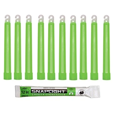 Afbeelding van Cyalume Technologies SA8 108076AM glowstick, fluorescerend, 12 uur, 15 cm, groen (10 stuks)
