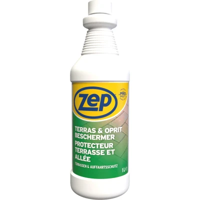 Afbeelding van Terras en opritbeschermer Zep 1 liter (Acrylcoating, Beschermt tegels voegen)