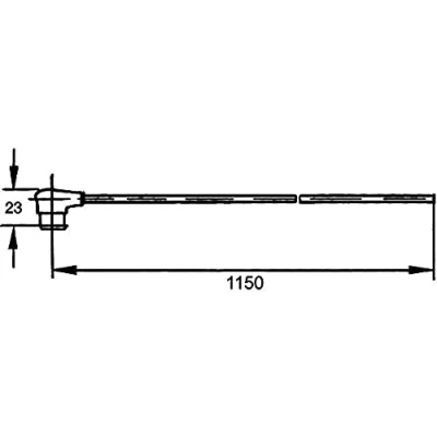 Afbeelding van HELLA 8KA 500 218 002 Aansluitkabel, buitenspiegel