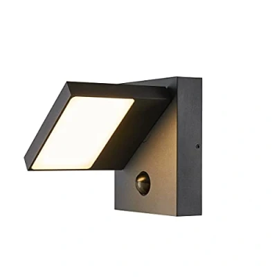 Afbeelding van SLV ABRIDOR SENSOR 1002990 Buitenlamp met bewegingsmelder (wand) LED 14 W Antraciet