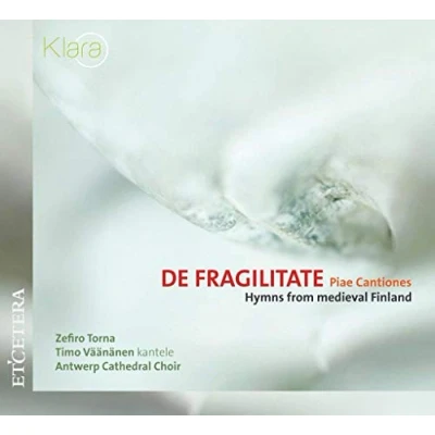 Afbeelding van Zefiro Torna De Fragilitate, Piae Cantiones (CD)