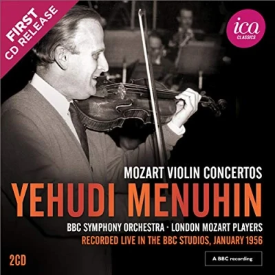 Afbeelding van BBC Symphony Orchestra, Yehudi Menuhin, Sir Malcolm Sargent Mozart: Violin Concertos (Live) (2 CD)