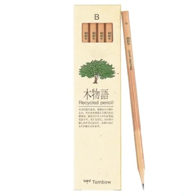 Afbeelding van Tombow Recycled Potloden Grafietpotloden B 12 stuks