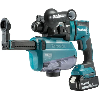 Afbeelding van Makita Bohrhammer SDS Plus Accu combihamer 18 V 5 Ah Incl. lader