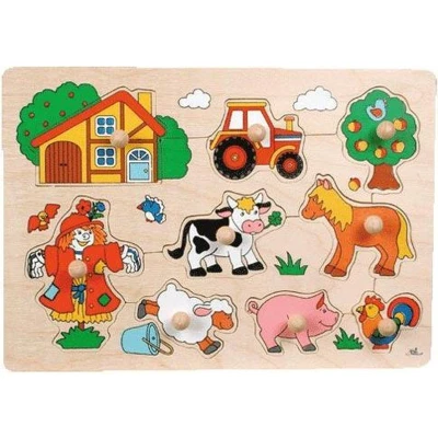 Afbeelding van Goki STUD FARM Puzzel voor kinderen, Maat: One Size, Multicolor