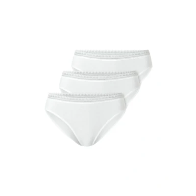 Afbeelding van Schiesser 3PACK RIO Slip, Dames, Maat: 38, Weiss