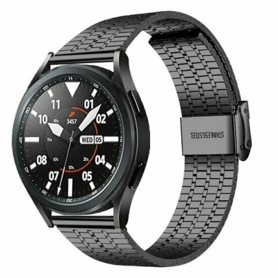 Afbeelding van Garmin Approach S12 / S40 S42 Stalen bandje Zwart
